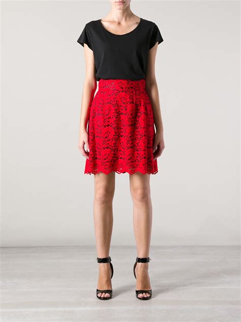 dolce gabbana skirt panel lyst|Dolce & Gabbana Skirts for Women .